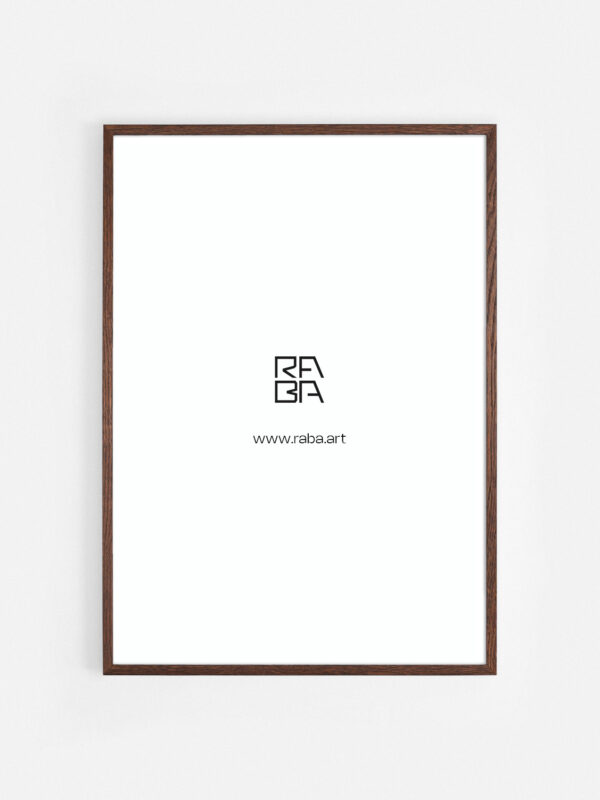picture frame dark oak