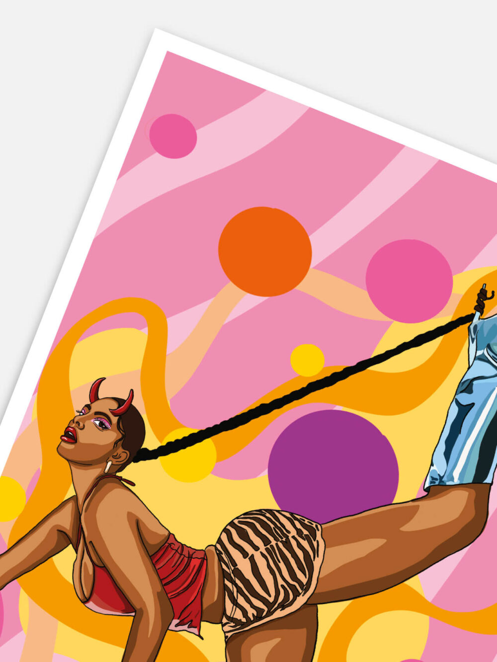 Saucy Cheetah poster