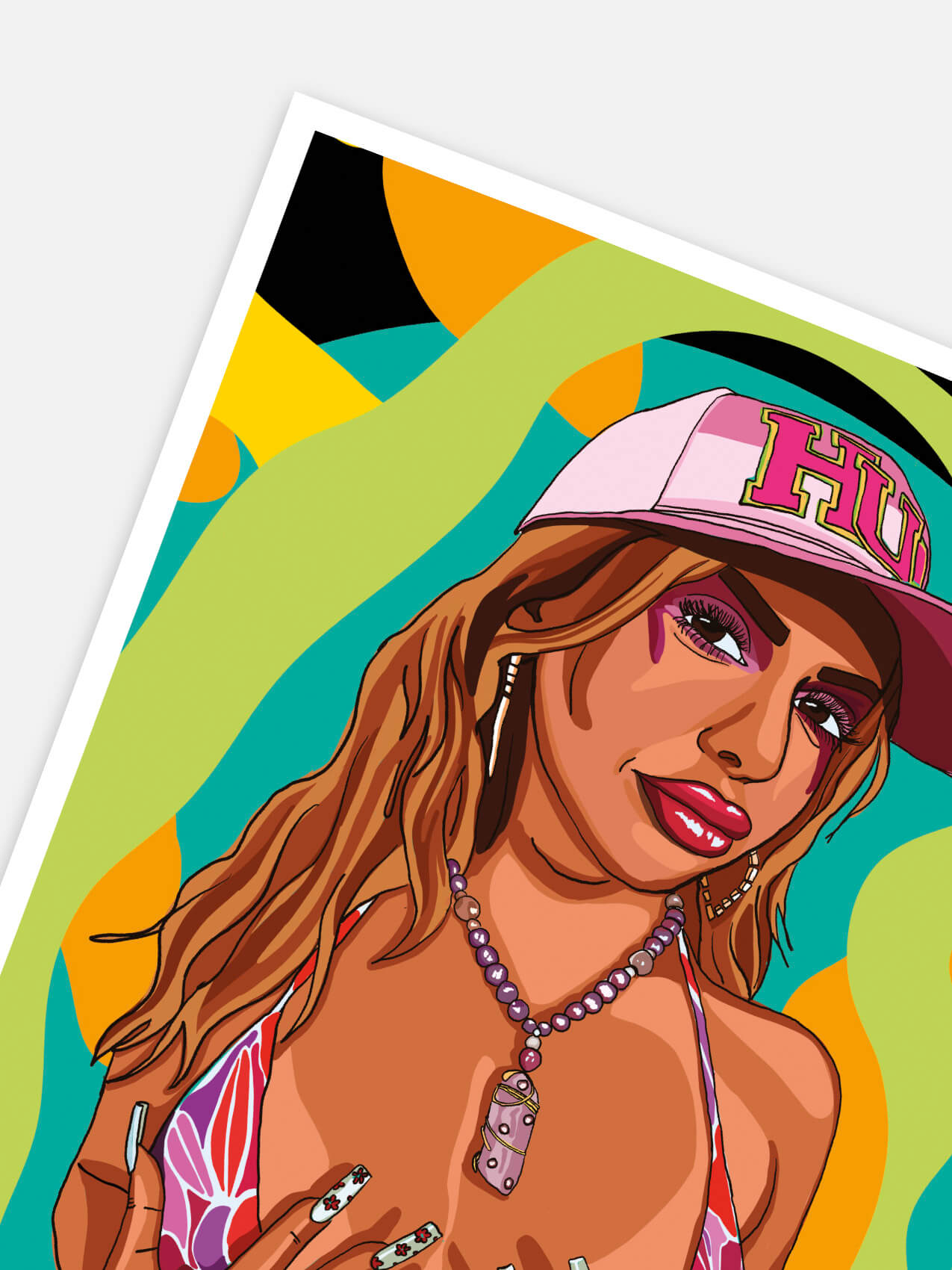 look at my nails poster