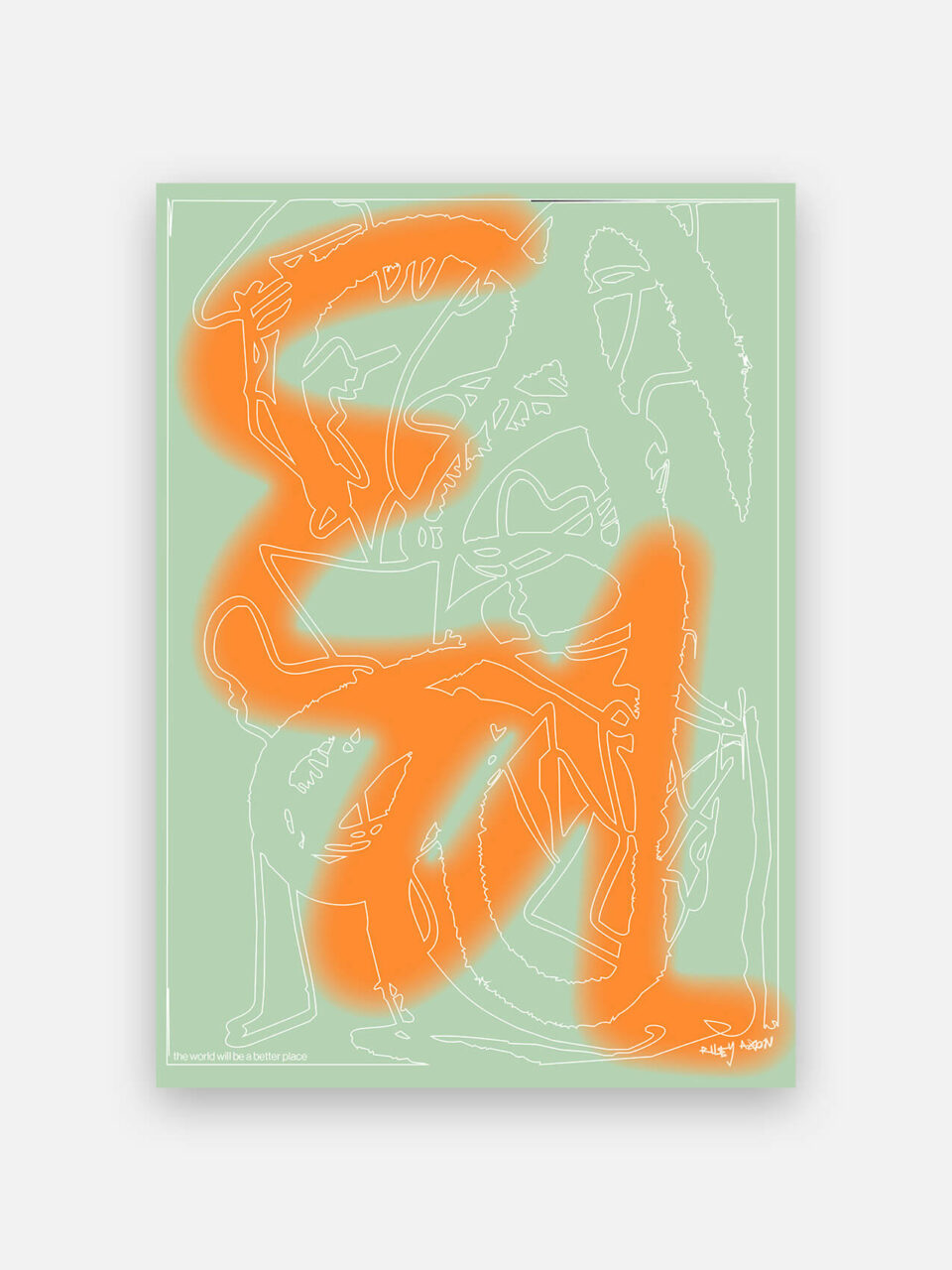 geloof in hoop poster
