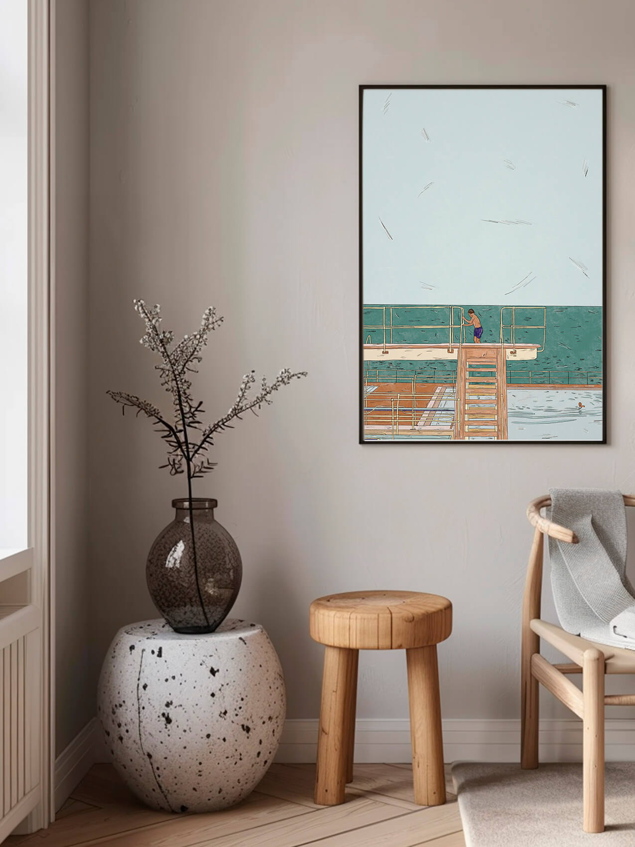 Seapoint Pool poster