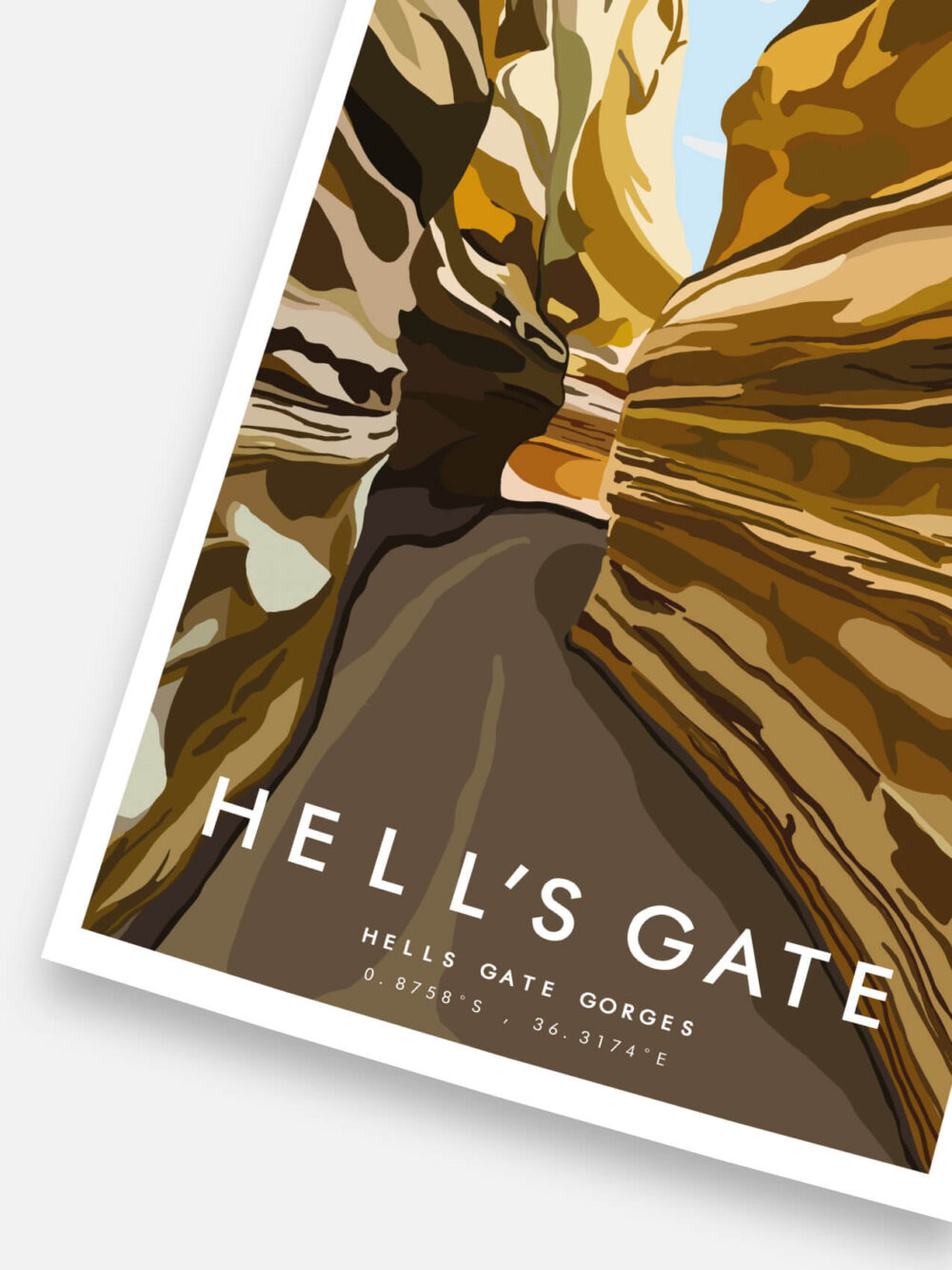 Hell's Gate National Park poster