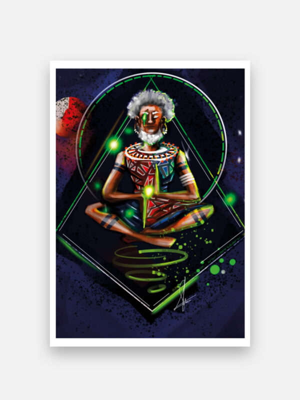 The wise and witty elder poster