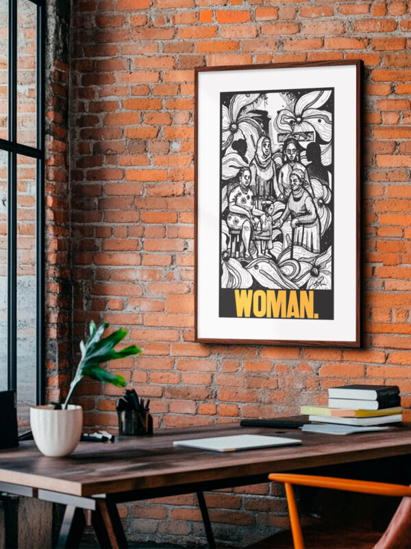 African Woman poster