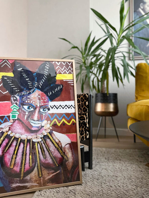 The black woman poster