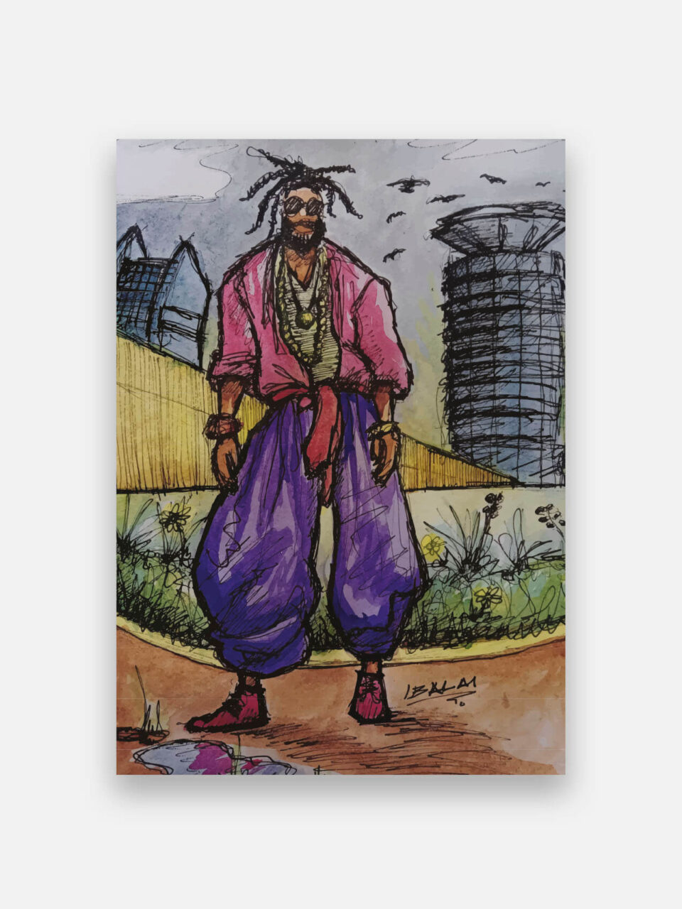 nairobi street life poster