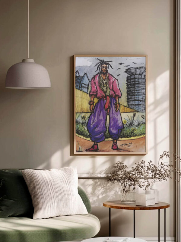 street nairobi rasta poster