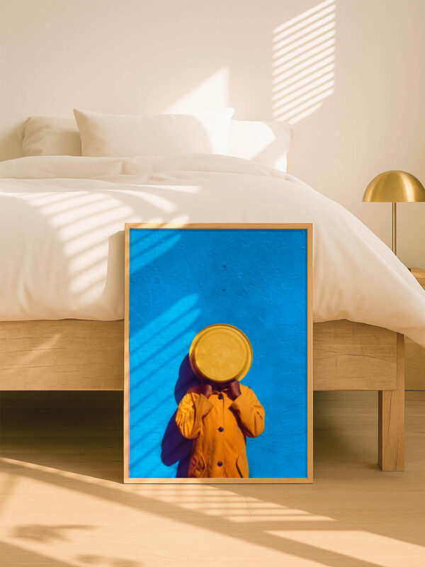 grown blue yellow photography