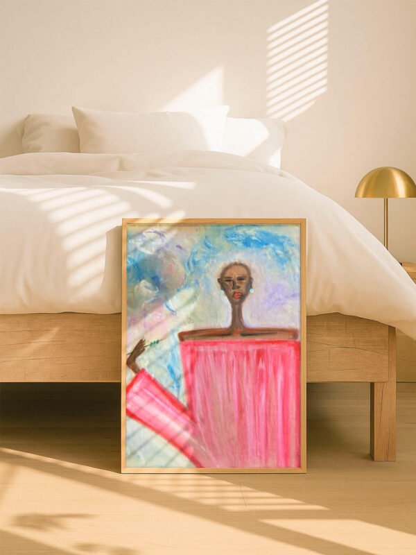 Olivia Girl in Pink LamU Kenya