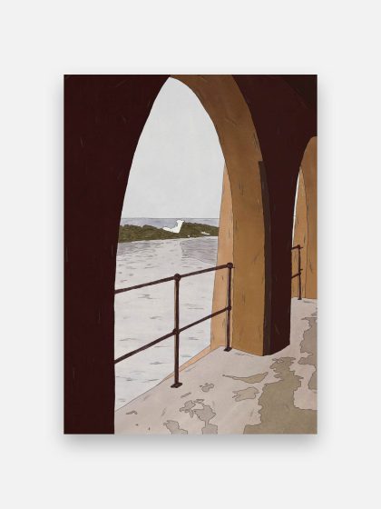 Thompson Bay Arch poster