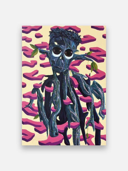 through the maze poster pink