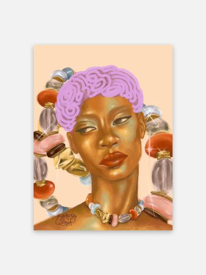 african-art-poster-KatanuKaySanna-Her_Pearls_Are_Made_Of_Gold-10020