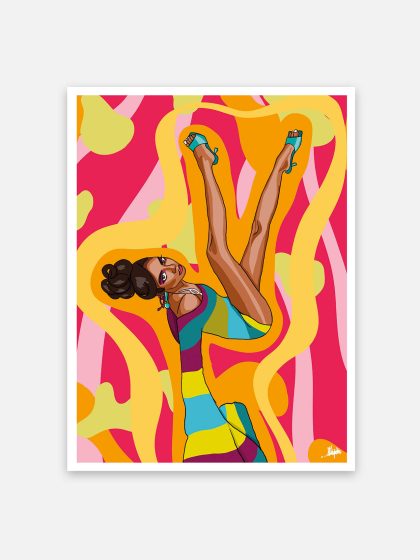 I'm a barbie girl poster