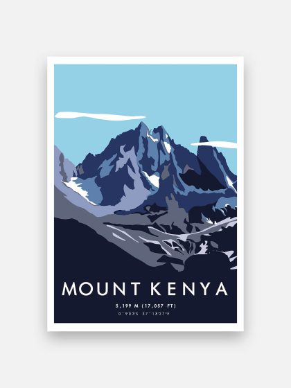 Mount Kenya poster