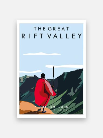 the great rift valley poster